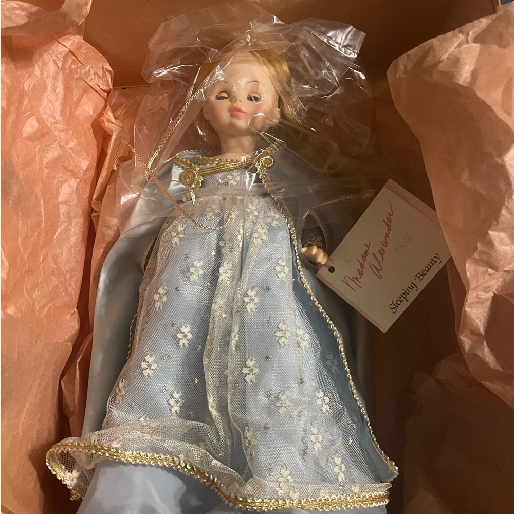 Madame Alexander Sleeping Beauty Doll - Elegant Blue and Gold